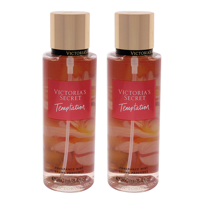 Temptation by Victorias Secret for Women - 8.4 oz Fragrance Mist - Pack of 2