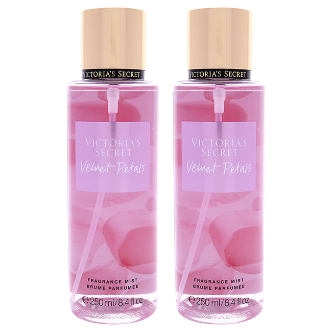 Velvet Petals by Victorias Secret for Women - 8.4 oz Fragrance Mist - Pack of 2