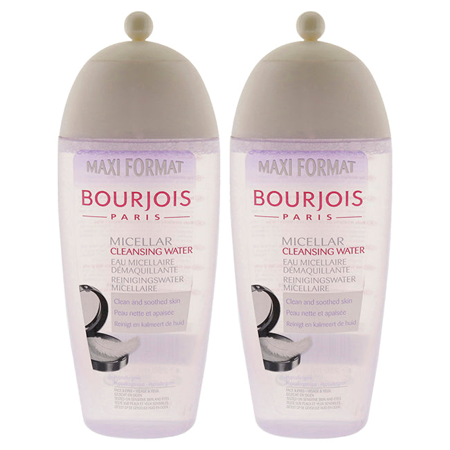 Maxi Format Micellar Cleansing Water by Bourjois for Women - 8.4 oz Cleansing Water - Pack of 2