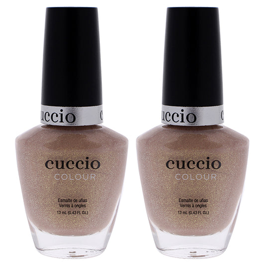 Colour Nail Polish - Los Angeles Luscious by Cuccio Colour for Women - 0.43 oz Nail Polish - Pack of 2