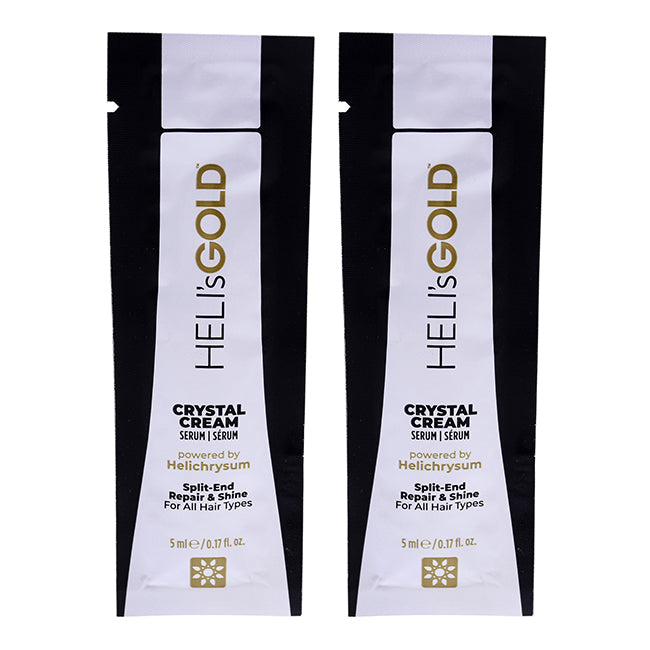 Crystal Cream by Helis Gold for Unisex - 0.17 oz Serum - Pack of 2