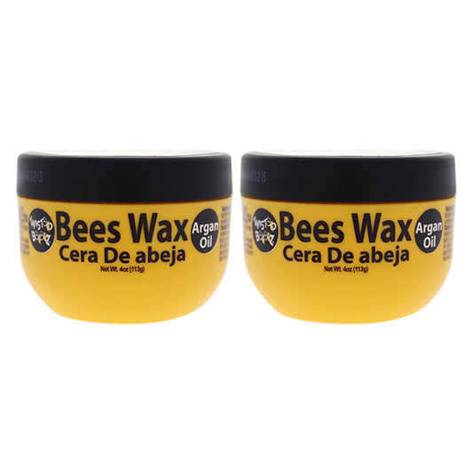 Twisted Bees Wax - Arganoil by Ecoco for Unisex - 6.5 oz Wax - Pack of 2