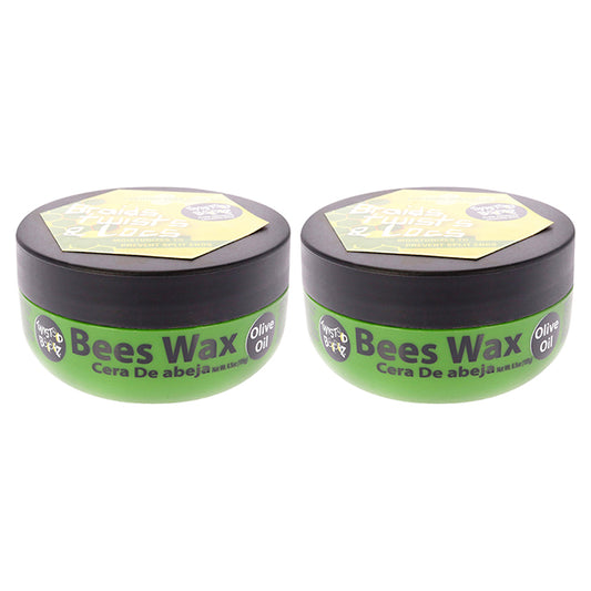 Twisted Bees Wax - Olive Oil by Ecoco for Unisex - 6.5 oz Wax - Pack of 2