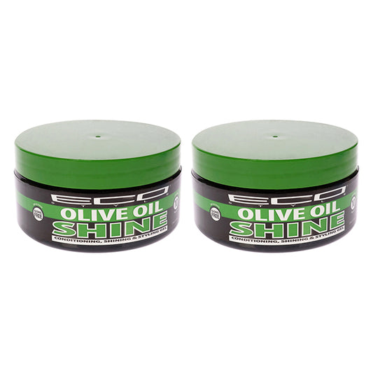 Eco Shine Gel - Olive Oil by Ecoco for Unisex - 8 oz Gel - Pack of 2