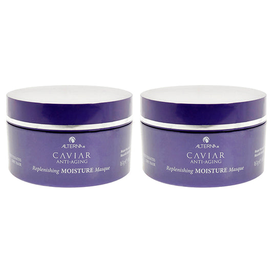 Caviar Anti-Aging Replenishing Moisture Masque by Alterna for Unisex - 5.7 oz Masque - Pack of 2