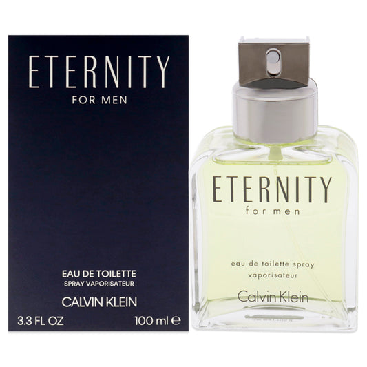 Eternity by Calvin Klein for Men - 3.3 oz EDT Spray