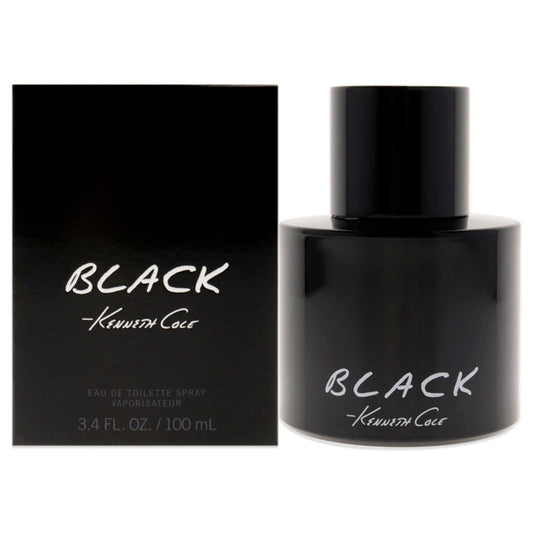 Kenneth Cole Black by Kenneth Cole for Men - 3.4 oz EDT Spray