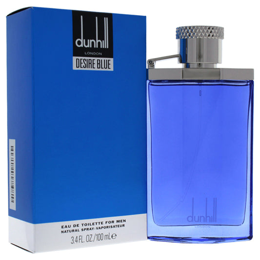 Desire Blue by Alfred Dunhill for Men - 3.4 oz EDT Spray