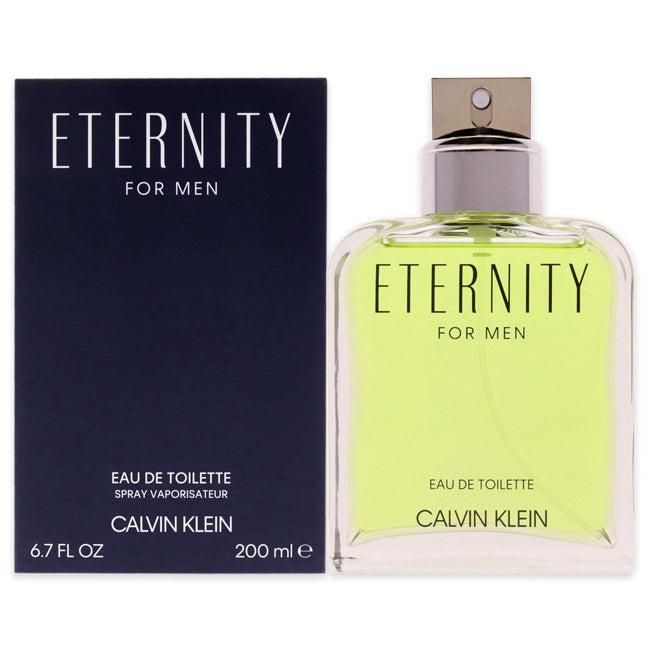 Eternity by Calvin Klein for Men - 6.7 oz EDT Spray