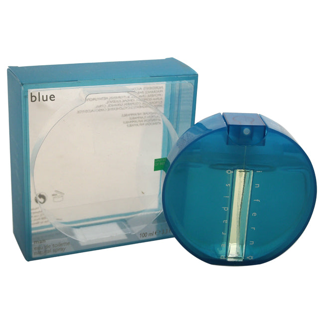 Paradiso Inferno Blue by United Colors of Benetton for Men - 3.3 oz EDT Spray