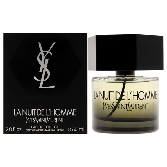 La Nuit De LHomme by Yves Saint Laurent for Men - 2 oz EDT Spray