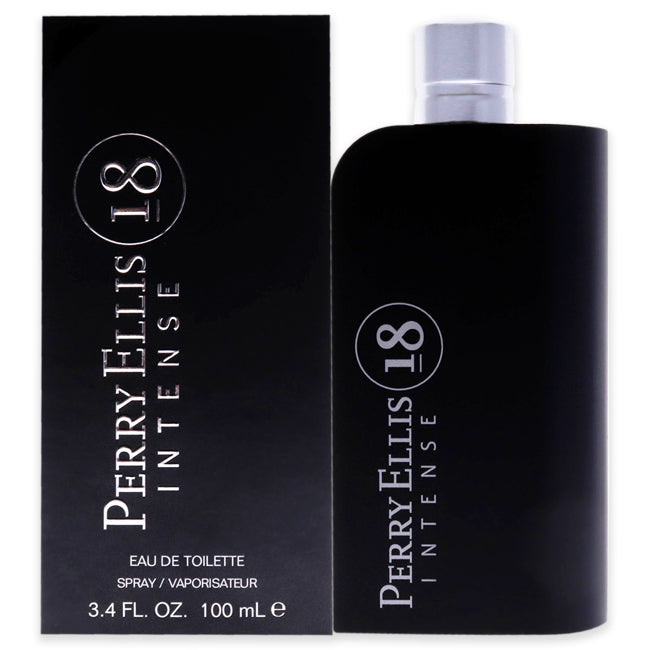 Perry Ellis 18 Intense by Perry Ellis for Men - 3.4 oz EDT Spray
