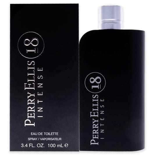 Perry Ellis 18 Intense by Perry Ellis for Men - 3.4 oz EDT Spray