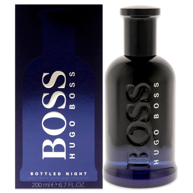 Boss Bottled Night by Hugo Boss for Men - 6.7 oz EDT Spray