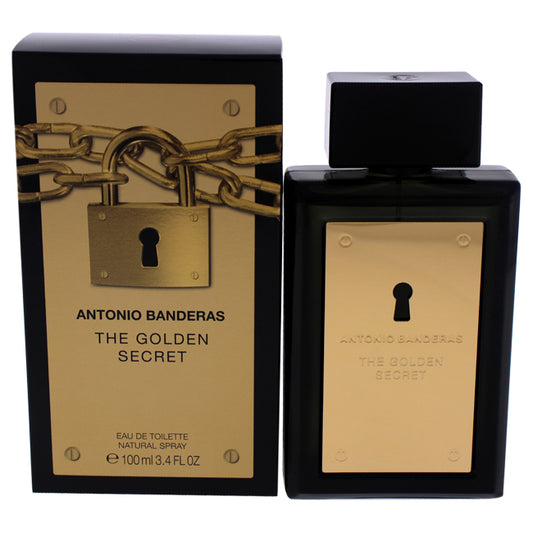The Golden Secret by Antonio Banderas for Men - 3.4 oz EDT Spray