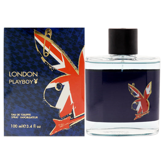 London Playboy by Playboy for Men - 3.4 oz EDT Spray