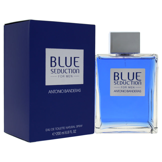 Blue Seduction by Antonio Banderas for Men - 6.75 oz EDT Spray