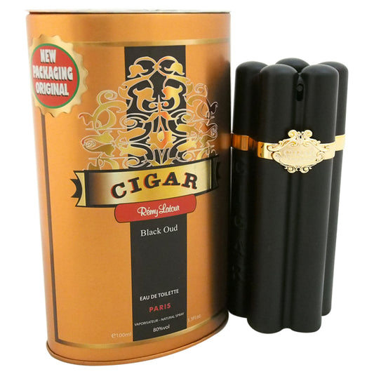 Cigar Black Oud by Remy Latour for Men - 3.3 oz EDT Spray