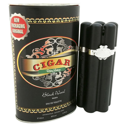 Cigar Black Wood by Remy Latour for Men - 3.3 oz EDT Spray