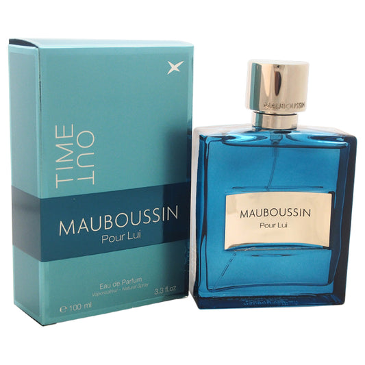 Mauboussin Pour Lui Time Out by Mauboussin for Men - 3.3 oz EDP Spray