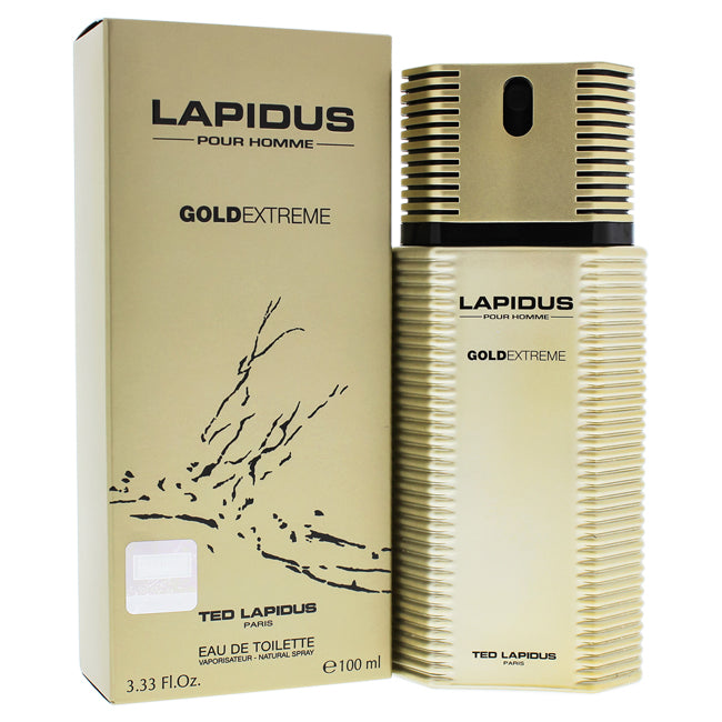 Gold Extreme by Ted Lapidus for Men - 3.4 oz EDT Spray
