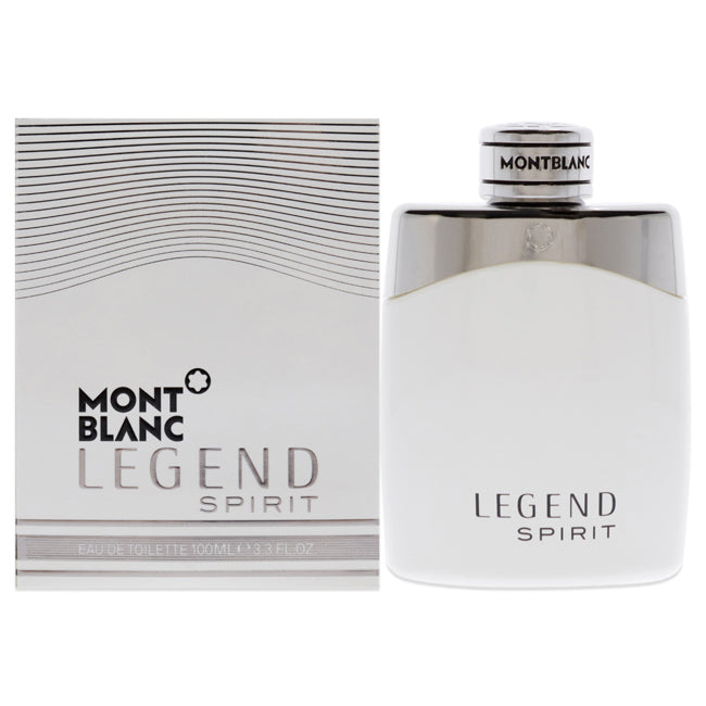 Legend Spirit by Mont Blanc for Men - 3.3 oz EDT Spray