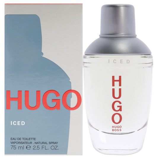 Hugo Iced by Hugo Boss for Men - 2.5 oz EDT Spray