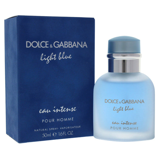 Light Blue Eau Intense by Dolce and Gabbana for Men - 1.6 oz EDP Spray