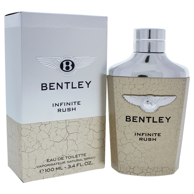 Bentley Infinite Rush by Bentley for Men - 3.4 oz EDT Spray