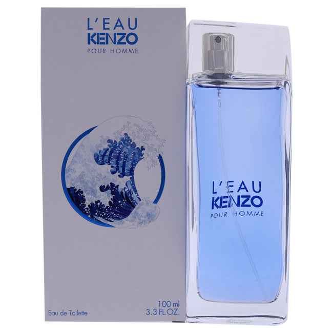 Leau Kenzo by Kenzo for Men - 3.3 oz EDT Spray
