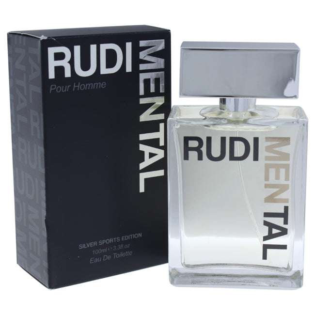 Rudimental Silver Sports Edition by Rudimental for Men - 3.3 oz EDT Spray