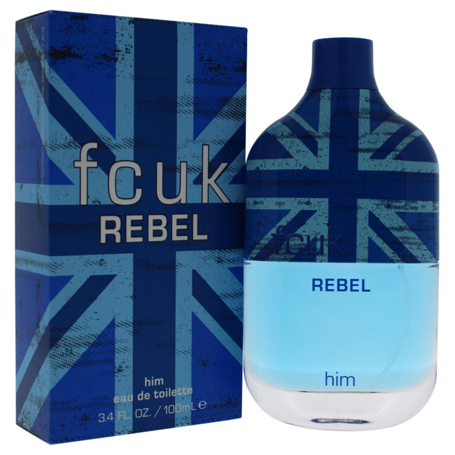 Fcuk Rebel by French Connection UK for Men - 3.4 oz EDT Spray
