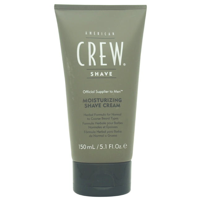 Moisturizing Shave Cream by American Crew for Men - 5.1 oz Shave Cream