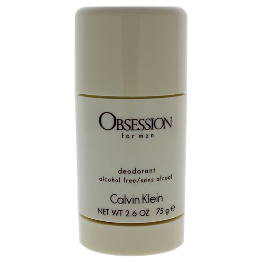 Obsession by Calvin Klein for Men - 2.6 oz Alcohol Free Deodorant Stick