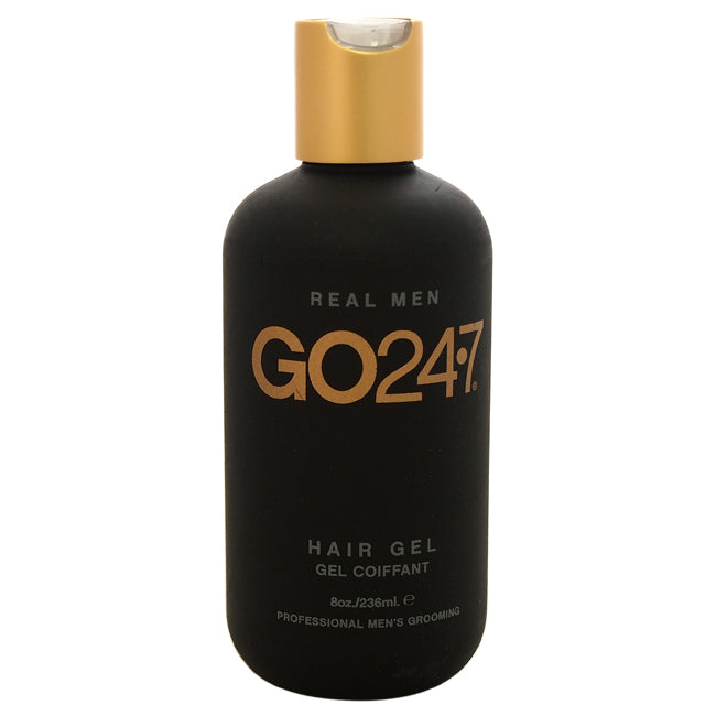 Real Men Hair Gel by GO247 for Men - 8 oz Gel