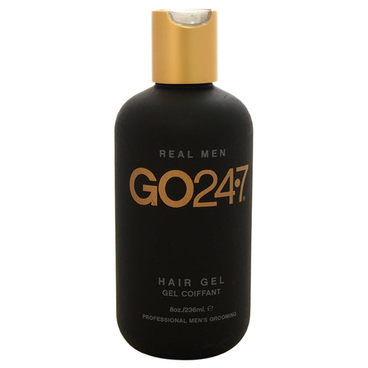 Real Men Hair Gel by GO247 for Men - 8 oz Gel