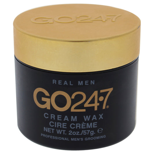 Real Men Cream Wax by GO247 for Men - 2 oz Cream