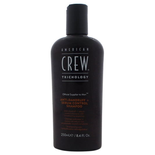 Anti-Dandruff Sebum Control Shampoo by American Crew for Men - 8.4 oz Shampoo