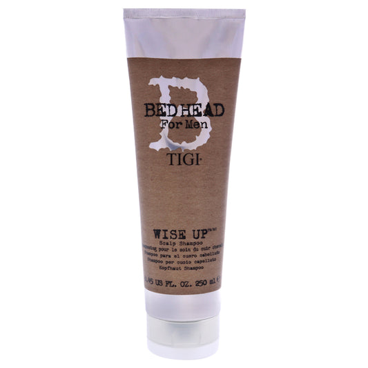 Bed Head for Men Wise Up Scalp Shampoo by TIGI for Men - 8.45 oz Shampoo
