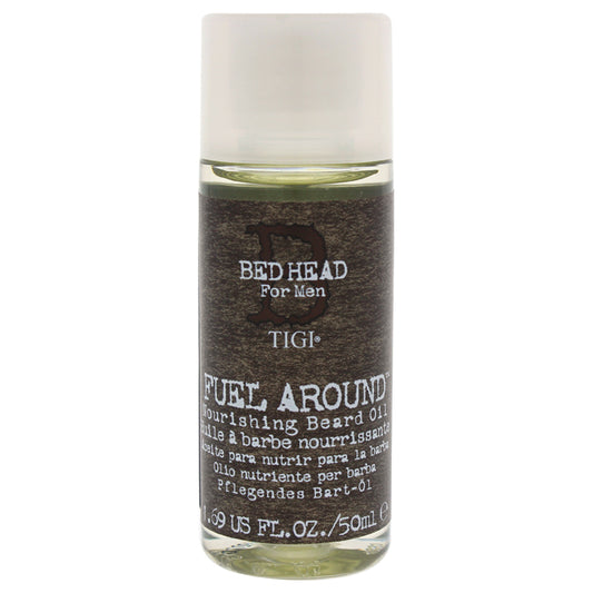 Bed Head Fuel Around Nourishing Beard Oil by TIGI for Men - 1.69 oz Oil