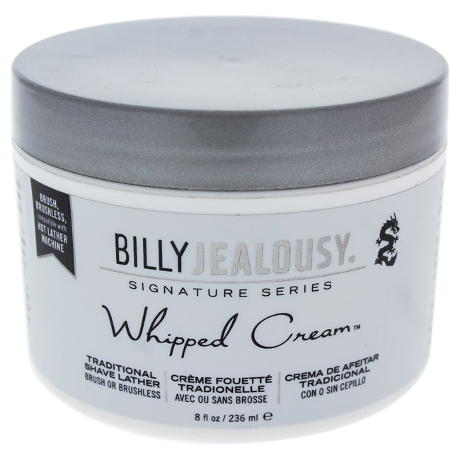 Whipped Cream Traditional Shave Lather by Billy Jealousy for Men - 8 oz Cream