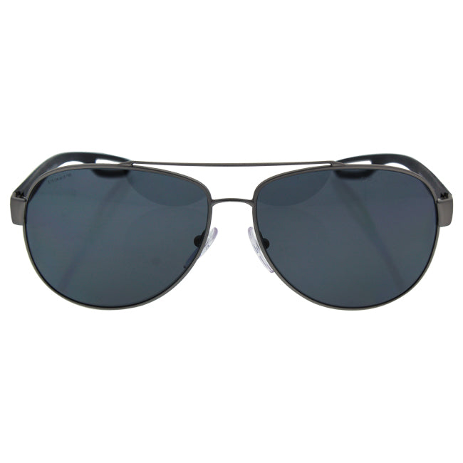 Prada SPS 55Q DG1-5Z1 - Gunmetal Rubber-Grey Polarized by Prada for Men - 62-14-140 mm Sunglasses