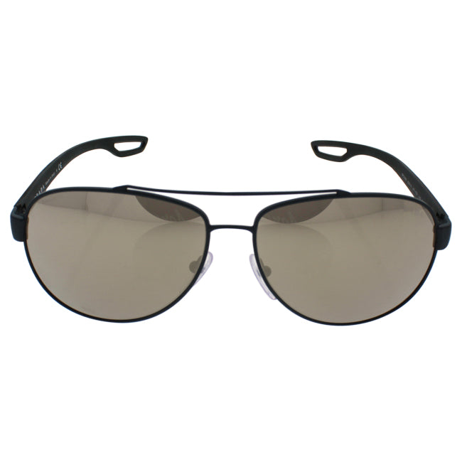 Prada SPS 55Q UFI-1C0 - Green Rubber-Light Brown Dark by Prada for Men - 62-14-140 mm Sunglasses
