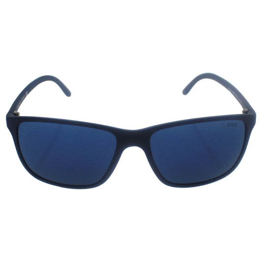 Polo Ralph Lauren PH 4092 5506-80 - Blue-Blue by Ralph Lauren for Men - 58-16-145 mm Sunglasses