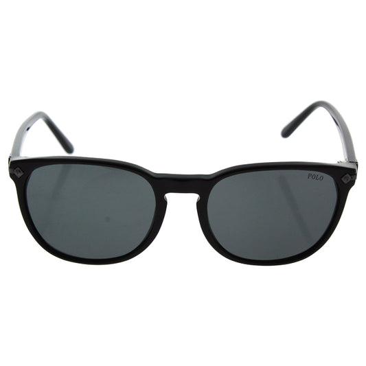 Polo Ralph Lauren PH 4107 5001-87 - Shiny Black-Gray by Ralph Lauren for Men - 53-19-145 mm Sunglasses