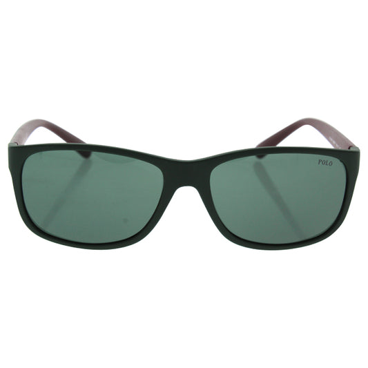 Polo Ralph Lauren PH 4109 5596-71 - Green-Green by Ralph Lauren for Men - 59-17-145 mm Sunglasses