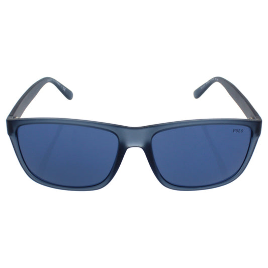 Polo Ralph Lauren PH 4113 5612-80 - Matte Navy Blue-Dark Blue by Ralph Lauren for Men - 57-16-145 mm Sunglasses