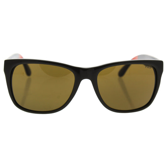 Polo Ralph Lauren PH 4106 557073 Shiny Olive Green by Ralph Lauren for Men - 57-18-145 mm Sunglasses