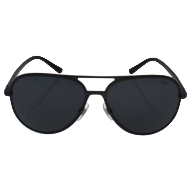 Polo Ralph Lauren PH3102 9187-87 - Gunmetal Matte-Grey by Ralph Lauren for Men - 59-15-145 mm Sunglasses