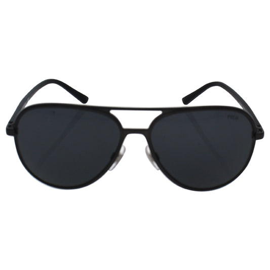 Polo Ralph Lauren PH3102 9187-87 - Gunmetal Matte-Grey by Ralph Lauren for Men - 59-15-145 mm Sunglasses